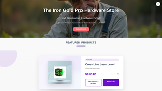 Thumbnail of theirongoldprohardwarestore.com