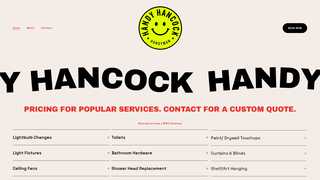 Thumbnail of handyhancock.com