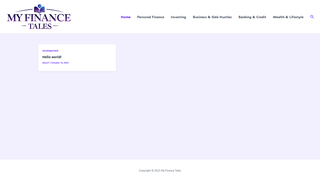 Thumbnail of myfinancetales.com