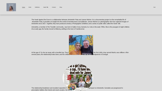 Screenshot of hawkagainstthedove.com
