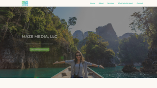 Thumbnail of mazemediaagency.com