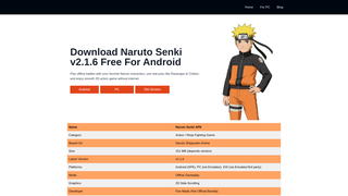 Thumbnail of narutosenki.org