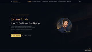 Screenshot of johnnyutah.ai