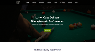 Thumbnail of lucky-cues.com