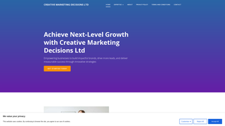 Thumbnail of creativemarketingdecisionsltd.com