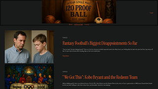 Thumbnail of 120proofball.com
