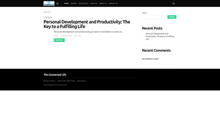 Thumbnail of theconnectedlifes.com