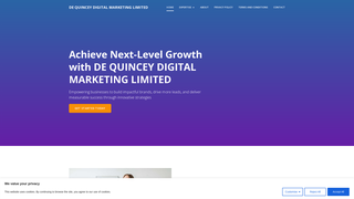 Thumbnail of dequinceydigitalmarketinglimited.com
