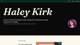 Thumbnail of haleykirk.com