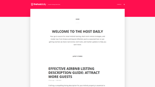 Thumbnail of thehostdaily.com