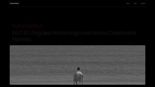Screenshot of oceanwatch.io