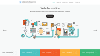 Screenshot of webscrapinghub.com