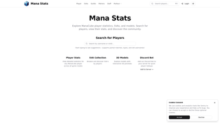 Thumbnail of mana-stats.com