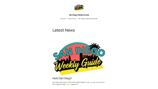 Thumbnail of sandiegoweeklyguide.com