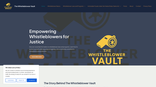 Thumbnail of whistleblowervault.com