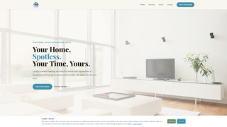 Screenshot of momscleaningservices.org