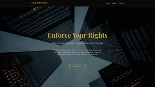Thumbnail of coldforgelaw.com