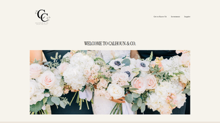 Thumbnail of calhounfloralevents.com