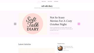 Thumbnail of softtalkdiary.com