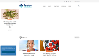 Screenshot of symptomtosolution.com