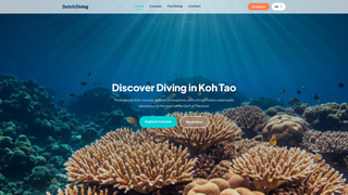 Screenshot of dutchdiving.com