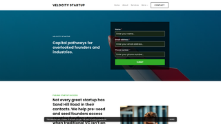 Thumbnail of velocitystartup.com