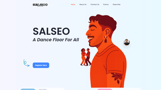 Screenshot of salseoqueerdance.com