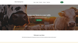 Thumbnail of mineralspringfarm.com