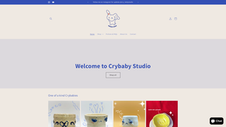 Thumbnail of crybabyceramicstudio.com