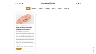 Thumbnail of novanailtools.com