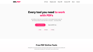 Screenshot of mr-pdf.com