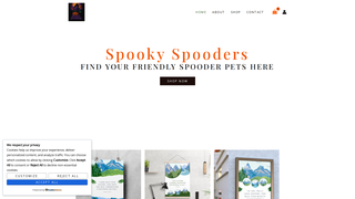 Thumbnail of spookyspooders.com