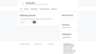 Thumbnail of earringsedit.com