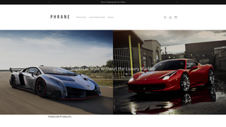Thumbnail of phrane.com