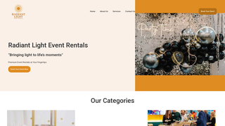 Thumbnail of radiantlighteventrentals.com
