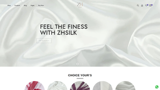 Thumbnail of zhsilks.com