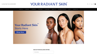 Thumbnail of yourradiantskin.com