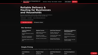 Thumbnail of clarksdelivery.net