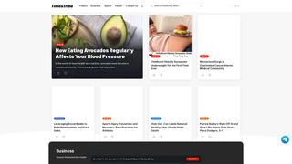 Thumbnail of timestribe.com