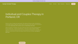 Thumbnail of carolynschultetherapy.com
