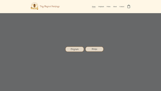 Screenshot of tinymagicalpaintings.com