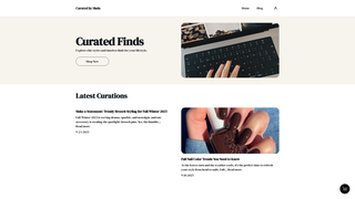 Thumbnail of curatedbyhuda.com