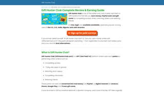 Thumbnail of gifthunterclub.net