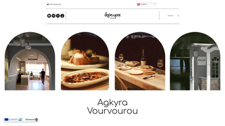 Screenshot of agkyravourvourou.com