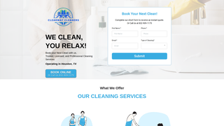 Thumbnail of bookclearwaycleaners.com