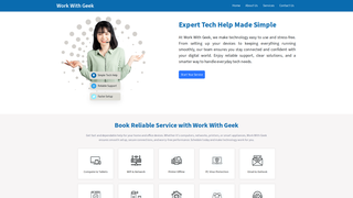 Thumbnail of workwithgeek.com