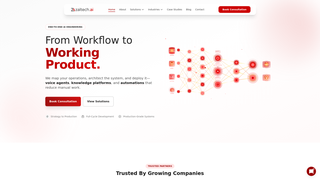 Screenshot of zaltechai.com