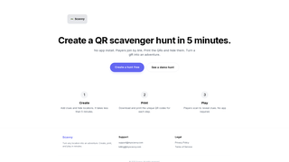 Screenshot of myscavvy.com