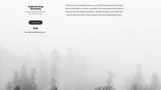 Thumbnail of doggroomingbyandrew.com