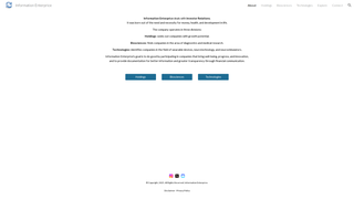 Thumbnail of informationenterprice.com